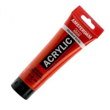 ターレンス アムステルダムアクリリックカラー120ml 396 ナフトールレッドミディアム 464904