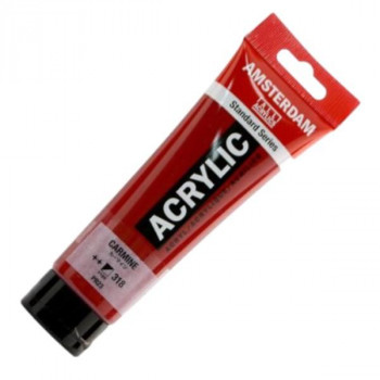ターレンス アムステルダムアクリリックカラー120ml 318 カーマイン T1709-318 464912