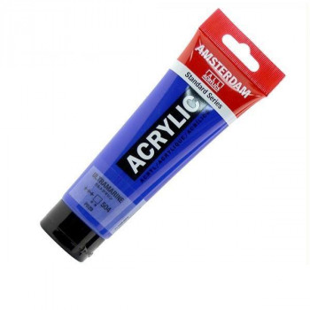 ターレンス アムステルダムアクリリックカラー120ml 504 ウルトラマリン T1709-504 464947