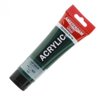 ターレンス アムステルダムアクリリックカラー120ml 623 サップグリーン T1709-623 465013