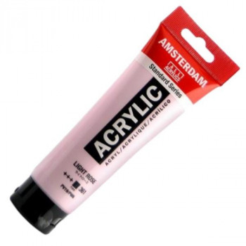 ターレンス アムステルダムアクリリックカラー120ml 361 ライトローズ T1709-361 485910