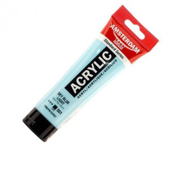 ターレンス アムステルダムアクリリックカラー120ml 551 スカイブルーライト T1709-551 485979