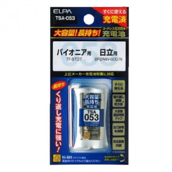 ELPA(エルパ)　大容量長持ち充電池　TSA-053　1831900