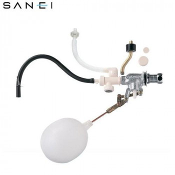 三栄水栓 SANEI 万能ロータンクボールタップ トイレ用品 連結ホース付 PV46-3S-13