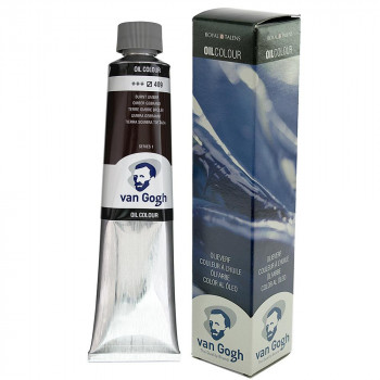 ターレンス　ヴァンゴッホ油絵具　200ml　バーントアンバー　T0208-409　420419