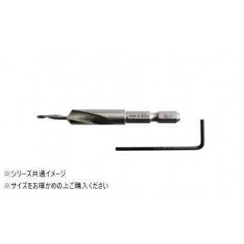 スターエム　皿取錐(普通鋼)メッキ仕上げ　3×9　58S-3090