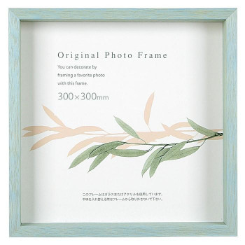 A.P.J. BOXフレーム アートボックスフレーム(高さ:35mm) 30角サイズ(300×300mm)　パステルブルー・0021768177