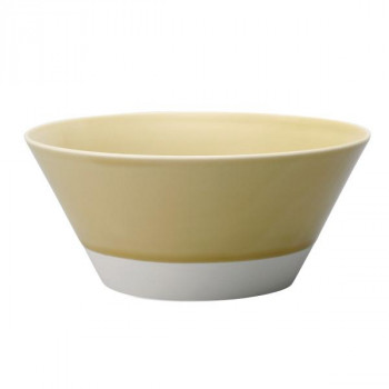西海陶器 es bowl 黄磁釉 (L) 13681