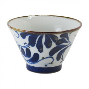西海陶器 karakusa 568碗 青 14257