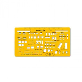 テンプレート No.510+ 建築設備家具定規 7-440-0510