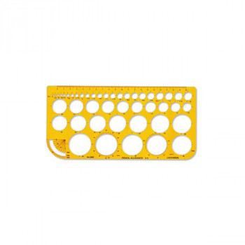 テンプレート No.860 円定規 012-0005