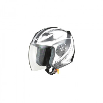 リード工業 STRAX ジェットヘルメット ホワイト Lサイズ SJ-9