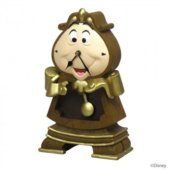 Disney Beauty AND THE BEAST 美女と野獣 置き時計 コグスワース SD-5602