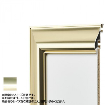 アルナ アルミフレーム デッサン額 HVL ゴールド コピー紙A4 12345