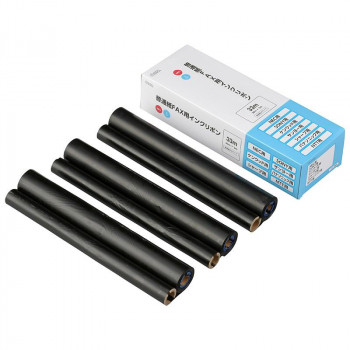 OHM 普通紙FAXインクリボン Cタイプ 3本入 33m OAI-FCA33T