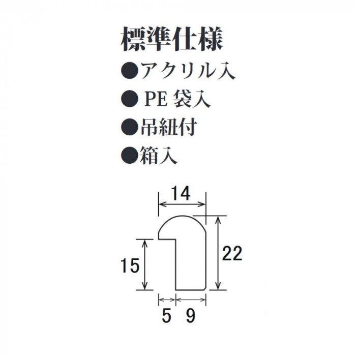 ※断面図(単位/mm)