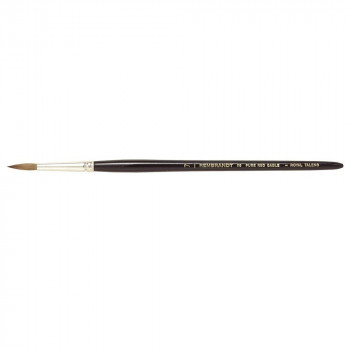 REMBRANDT レンブラント水彩画筆 ピュアレッドセーブル/ラウンドエキストラポイント 110 T909-110-07(7号) 494617