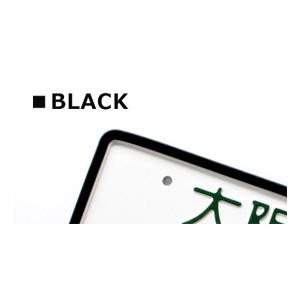 AWESOME(オーサム) ナンバープレートフレームシリコンカバー ブラック AS-NPC-01