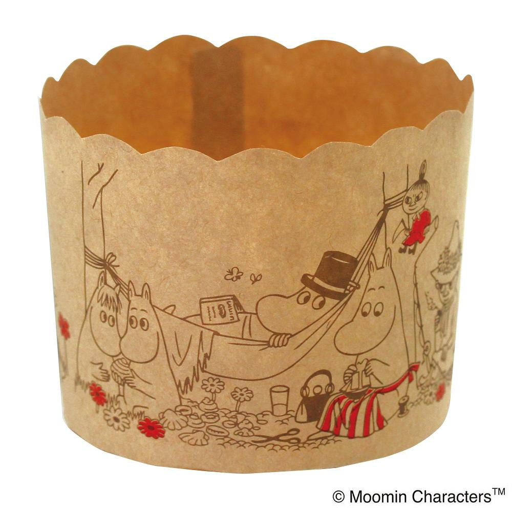 MOOMIN(ムーミン) マフィンカップ クラフト(ピクニック) MM534 6枚×10セット