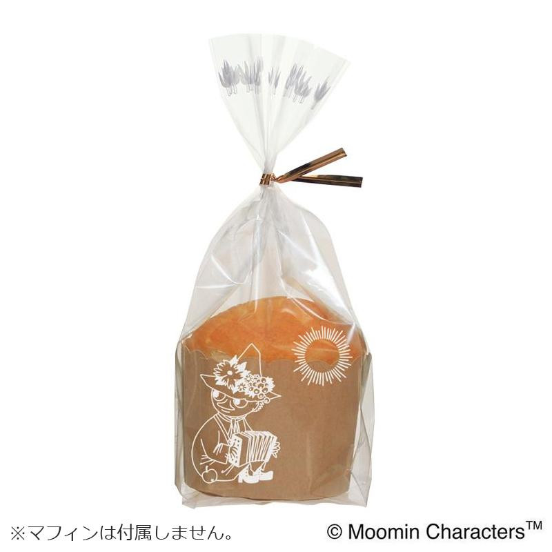 MOOMIN(ムーミン) マフィンラッピングM スナフキン(アコーディオン) MM537 6枚×10セット
