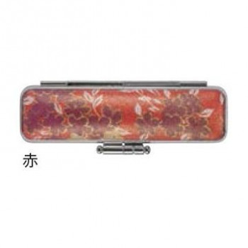 印鑑ケース かもがわ 15×60用 赤 TSK-67501