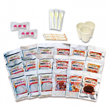 EX.48 長期5年保存食 日本の味シリーズ 3人1日セット EX48SETZFS31