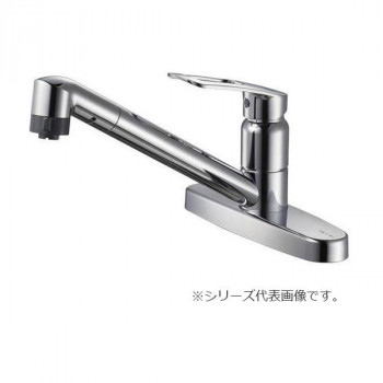 SANEI シングル台付切替シャワー混合栓 K6711MEK-13