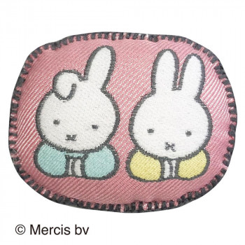 miffy ミッフィー  ジャガードシリーズ ブローチ フタリ MF-2008