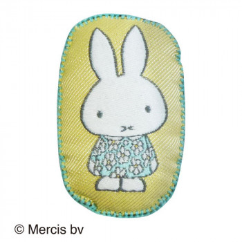 miffy ミッフィー  ジャガードシリーズ ブローチ ハナガラ MF-2009