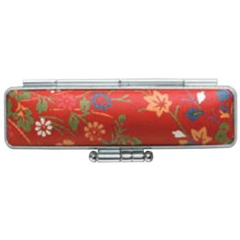 印鑑ケース 赤ローケツ 萩 12×60用 IB-AR1202