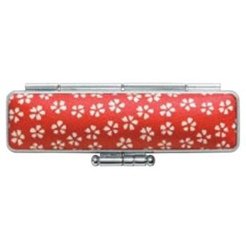 印鑑ケース 赤ローケツ 小桜 12×60用 IB-AR1204