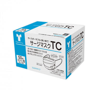 サージマスクTC ホワイトS 50枚入 076106