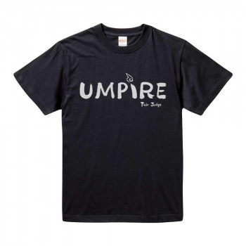 野球 審判Tシャツ UMPIRE Tシャツ　L・BX83-40