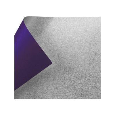 銀箔両面和紙 単色 25.5×36cm 紫 10枚入 US-3M 1 セット
