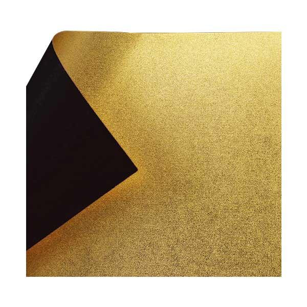 金箔両面和紙 単色 7.5cm 黒 40枚入 KJ-4K 5セット