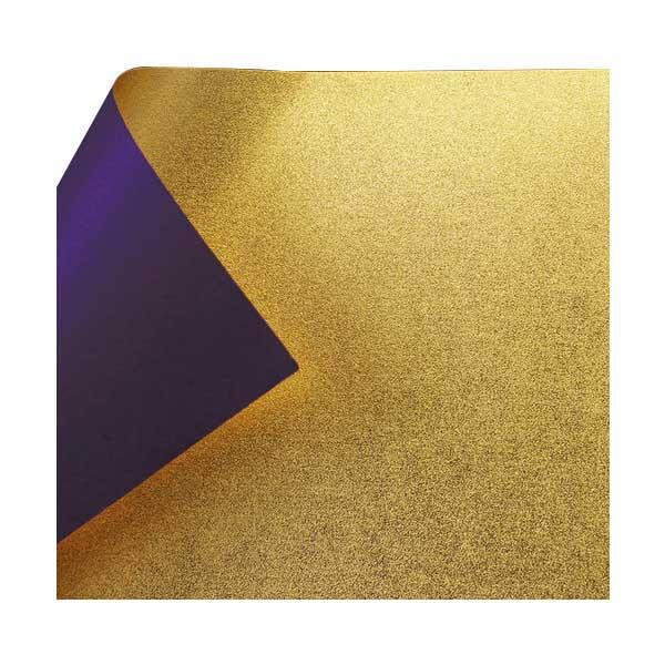 金箔両面和紙 単色 12cm 紫 10枚入 No.7030 5セット
