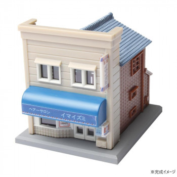 商店A ベージュ/青 S039-1