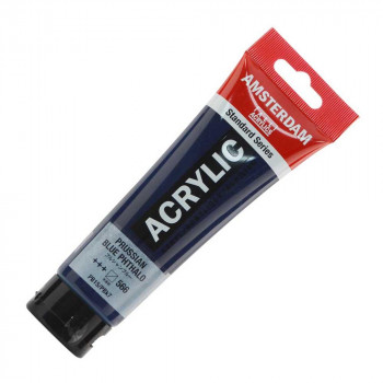 ターレンス アムステルダムアクリリックカラー120ml 566 プルシャンブルー T1709-566 474349