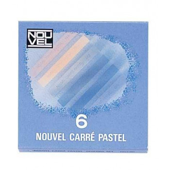 NOUVEL Carre´Pastels ヌーベルカレーパステル 6色セットB NCT-6B 455140