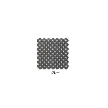 スノコ　ラグーンマット　20×20cm　10ピースセット　グレー