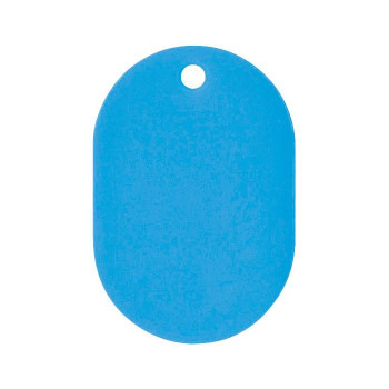 ORIONS プラスチック番号札(大) 無地 50枚入り スカイ NO.16C-S
