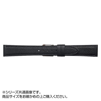 Emitta(エミッタ) 時計バンド ワープロラックス 16mm ブラック (美錠:銀) EW-A16