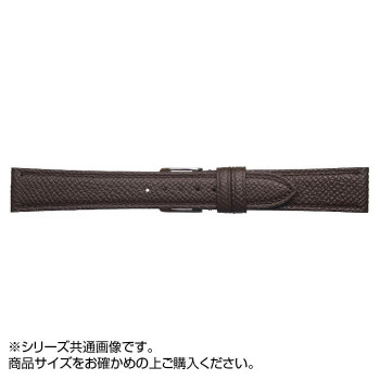 Emitta(エミッタ) 時計バンド ワープロラックス 12mm ダークブラウン (美錠:銀) EW-B12