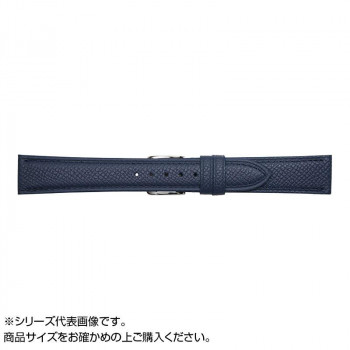 Emitta(エミッタ) 時計バンド ワープロラックス 20mm ネイビー (美錠:銀) EW-N20