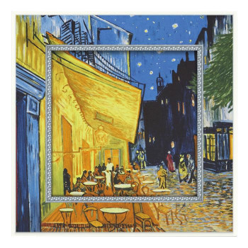 ユーパワー ビッグアート ~ミュージアム アート コレクション~ ゴッホ「夜のカフェテラス」 BA-05011