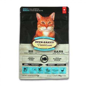 オーブンベークドトラディション 成猫用 総合栄養食 キャットフード フィッシュ 1.13kg 9710-2.5