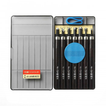 よしはる彫刻刀 プラケース入 7本組 HP-7