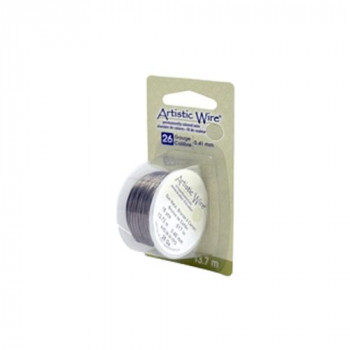 Artistic Wire(アーティスティックワイヤー) アンティークブラス 0.4mm×約13.7m 26