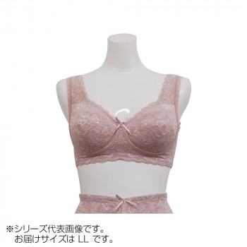 TAMURA Yauco 総レース多機能ブラジャー TYA90 アッシュローズLL-TYA90-111-LL