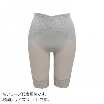TAMURA EPARINA レディメイクロングガードル TPH17 グレーLL-TPH17-224-LL